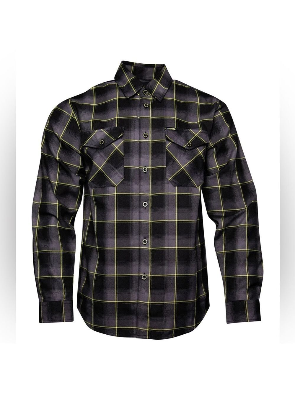 Dixxon Mens ADS Racing Shocks Flannel Shirt Medium NWT